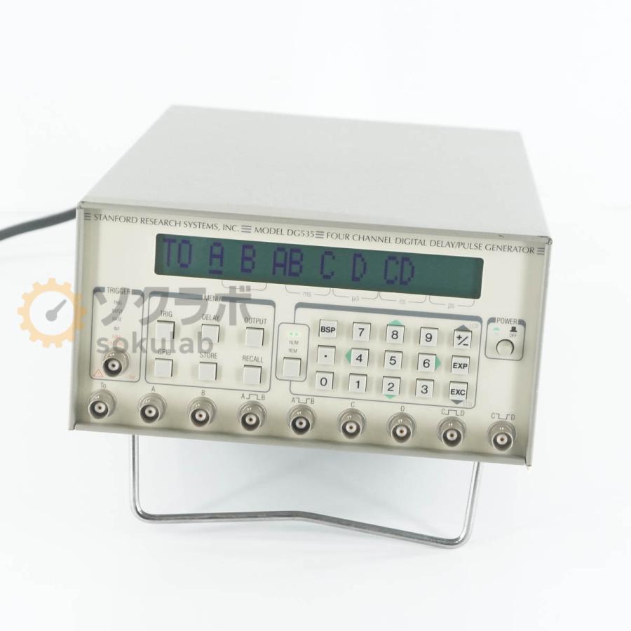 [DW]USED 8日保証 STANFORD RESEARCH SYSTEMS DG535 FOUR CHANNEL DIGITAL ...