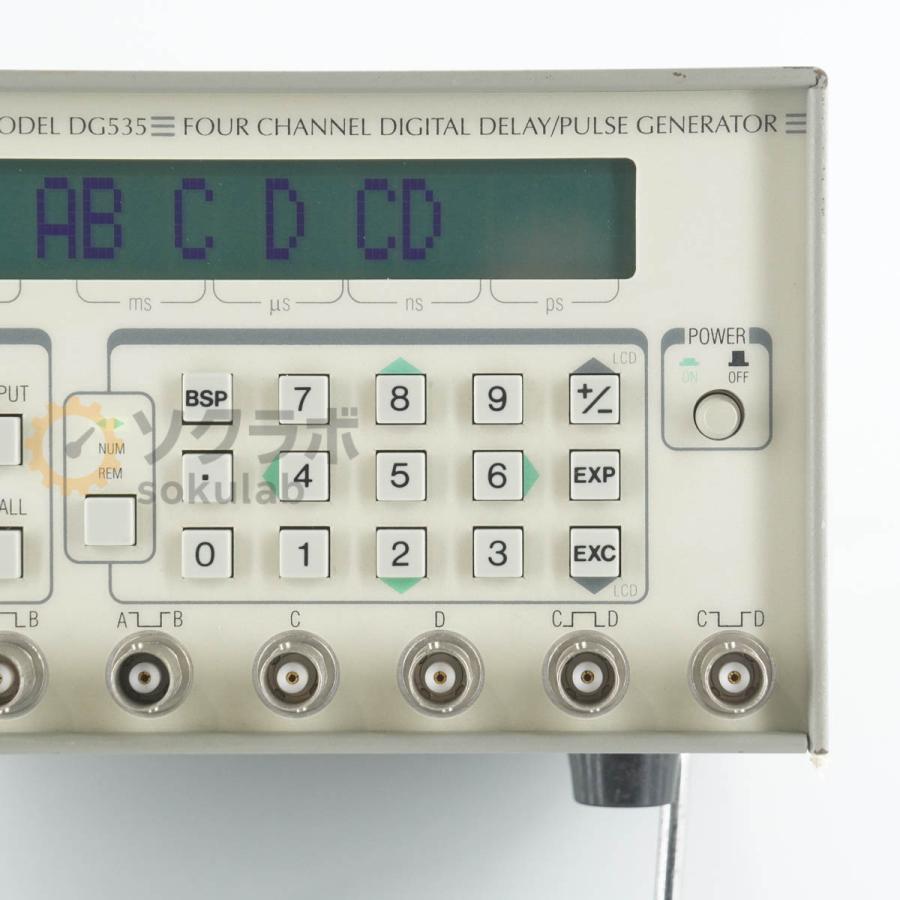 [DW]USED 8日保証 STANFORD RESEARCH SYSTEMS DG535 FOUR CHANNEL DIGITAL ...