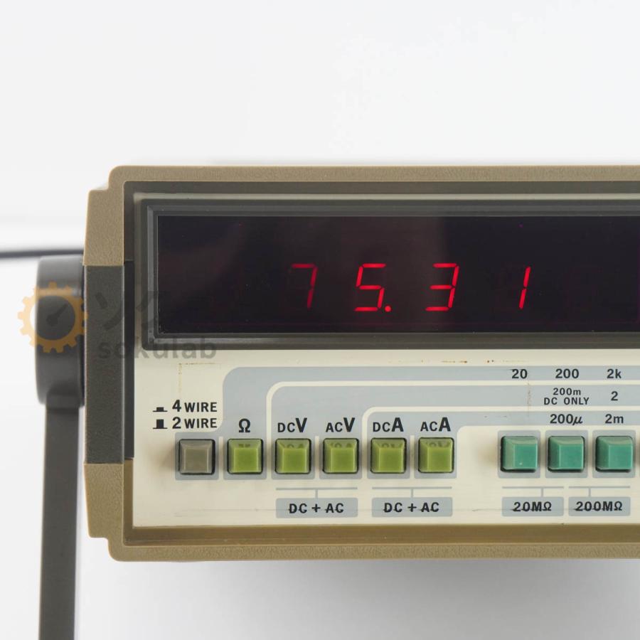[DW]USED 8日保証 IWATSU SC-7404 DMM DIGITAL MULTIMETER デジタルマルチメーター [07641-0079] |  | 03