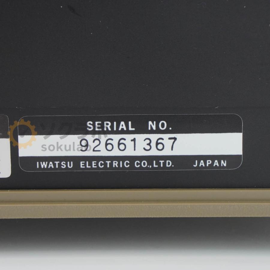 [DW]USED 8日保証 IWATSU SC-7404 DMM DIGITAL MULTIMETER デジタルマルチメーター [07641-0079] |  | 08