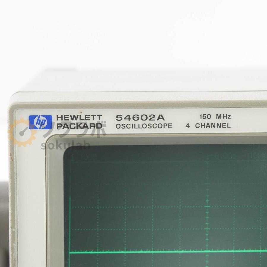 [JB]USED 保証なし hp 54602A OSCILLOSCOPE オシロスコープ 54657A 150MHz 4ch [07641-0080] |  | 10