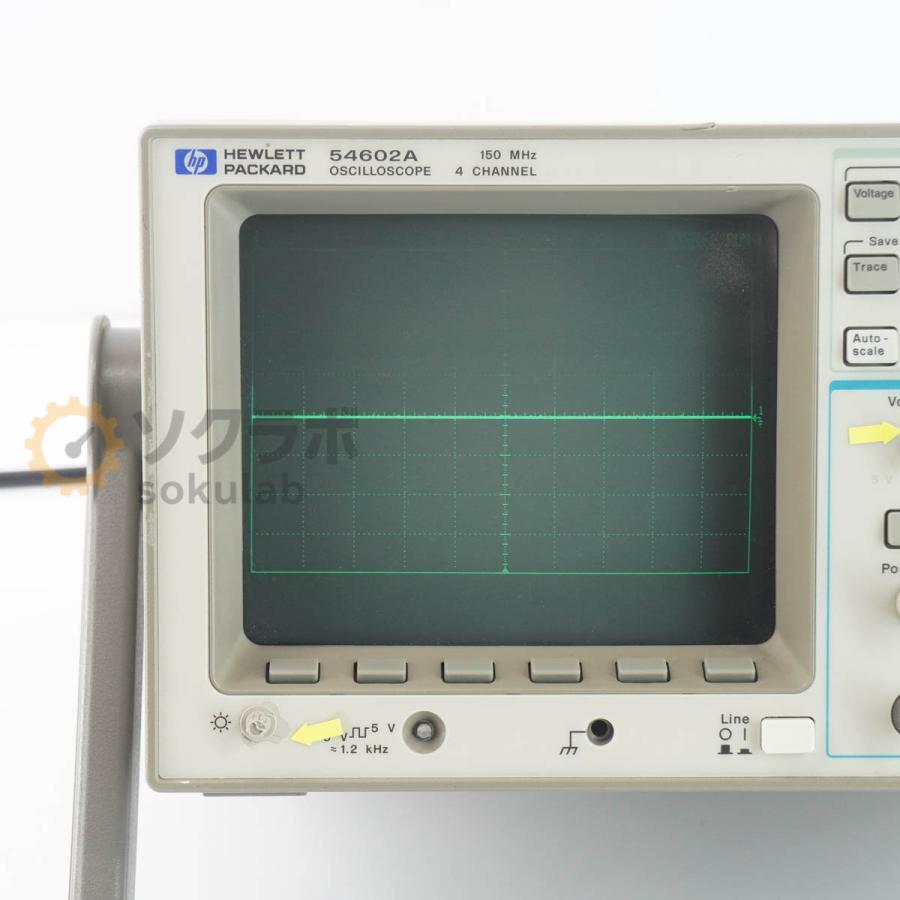 [JB]USED 保証なし hp 54602A OSCILLOSCOPE オシロスコープ 54657A 150MHz 4ch [07641-0080] |  | 03