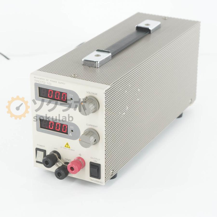 DW]USED 8日保証 TAKASAGO TP070-1D REGULATED DC POWER SUPPLY 直流
