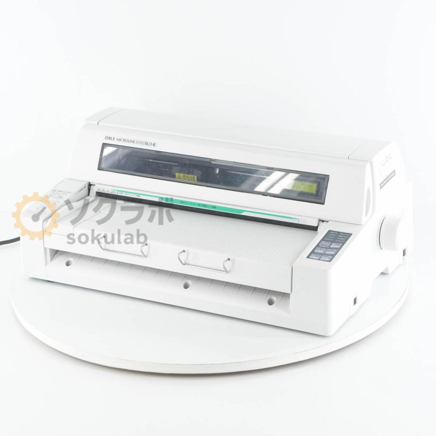 PG]USED OKI MICROLINE 8480SU3-R D21210C ドットインパクトプリンター 