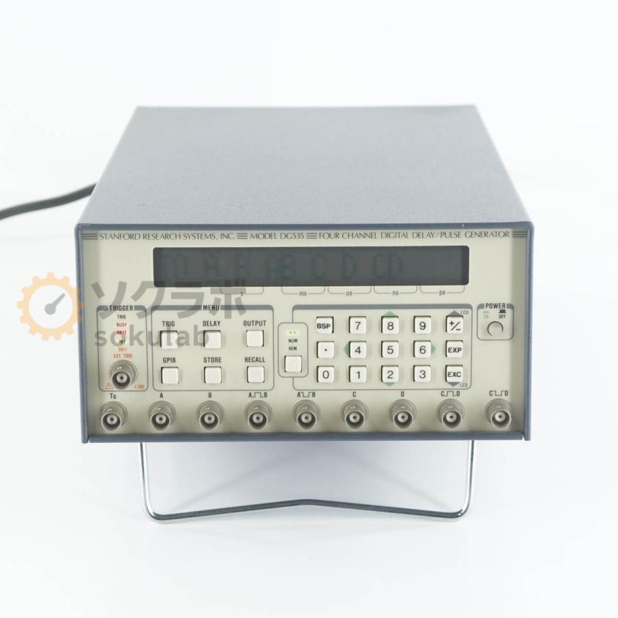 [DW]USED 8日保証 STANFORD RESEARCH SYSTEMS DG535 FOUR CHANNEL DIGITAL ...