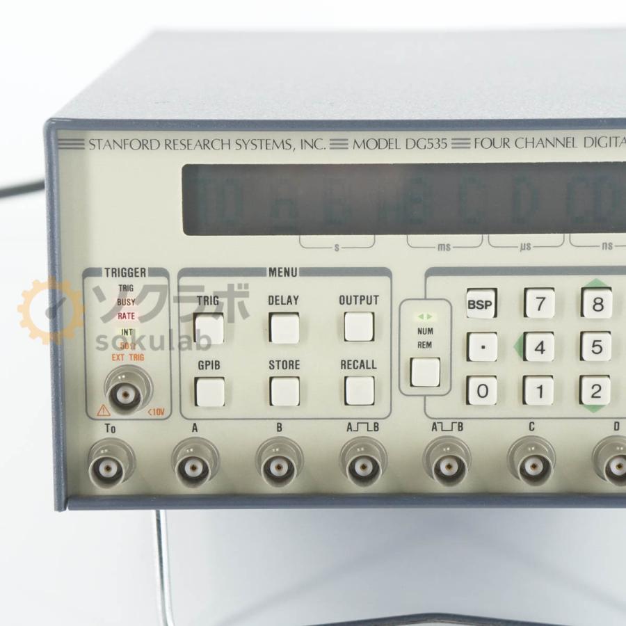 [DW]USED 8日保証 STANFORD RESEARCH SYSTEMS DG535 FOUR CHANNEL DIGITAL ...
