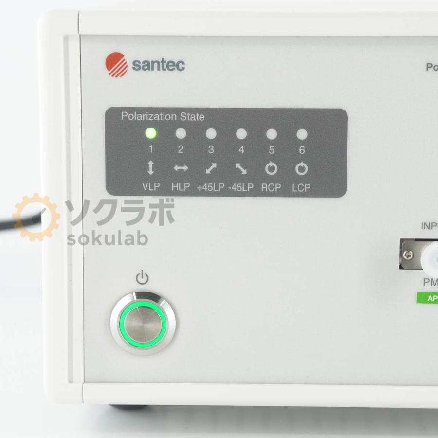[JB]USED 保証なし santec PCU-110 2PFAPAP Polarization Control Unit 偏波コントロール ...
