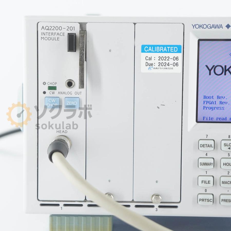 [JB]USED 保証なし YOKOGAWA AQ2211 735101-M AQ2200 Multi Application Test ...