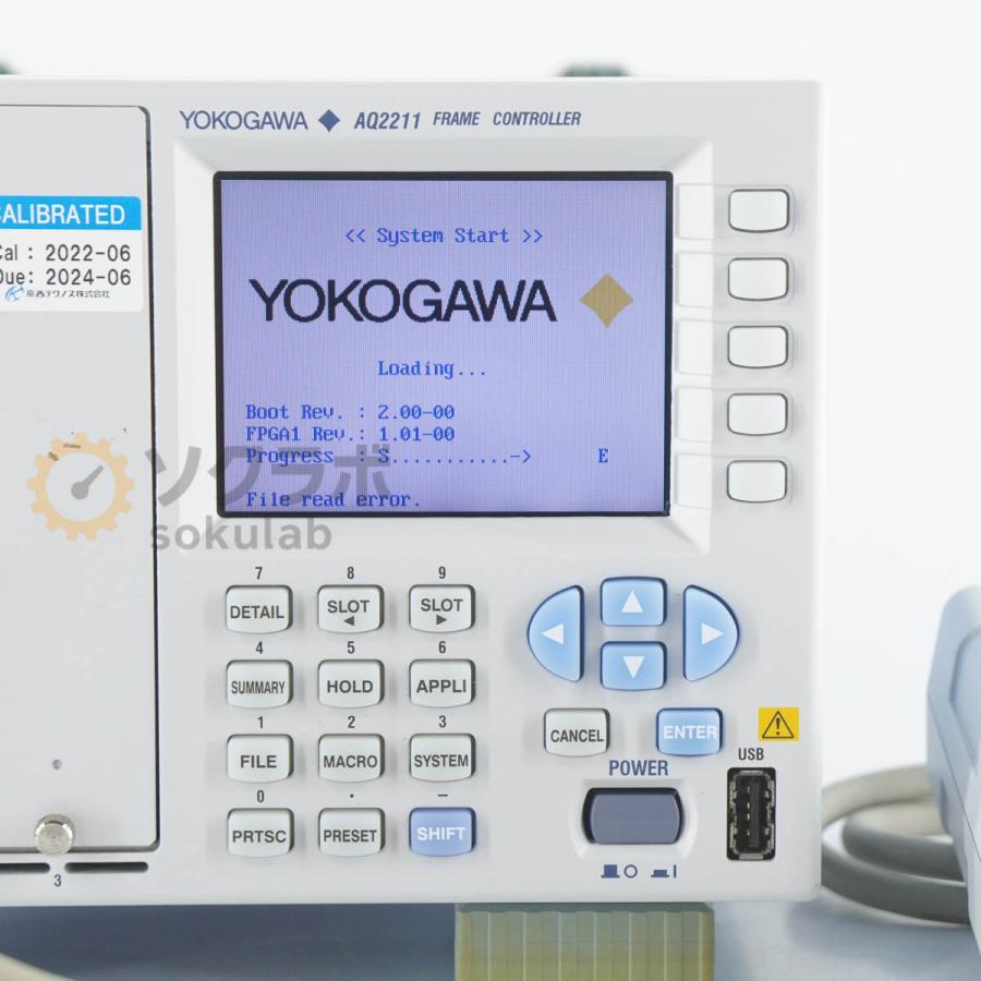 [JB]USED 保証なし YOKOGAWA AQ2211 735101-M AQ2200 Multi Application Test ...