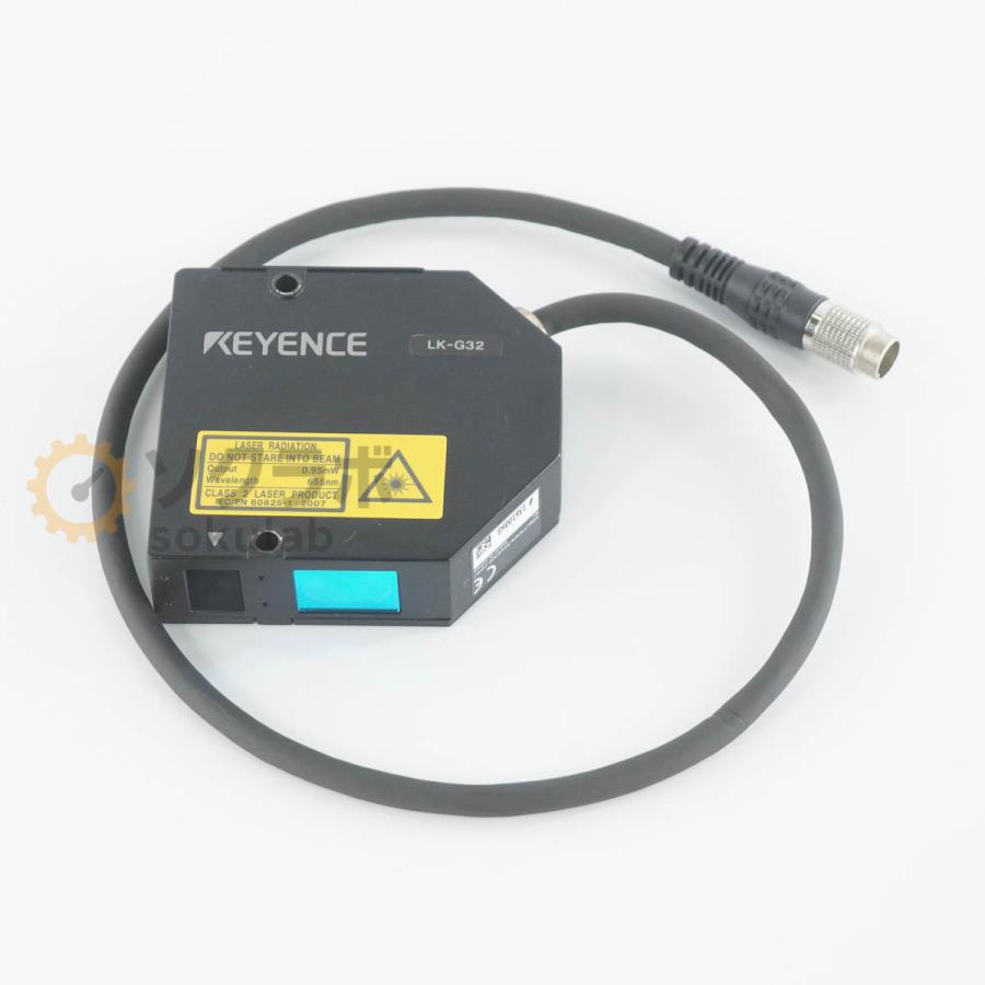 [PG]USED 8日保証 KEYENCE LK-G32 Sensor Head 高精度センサヘッド センサーヘッド レーザー変位計 レーザ ...