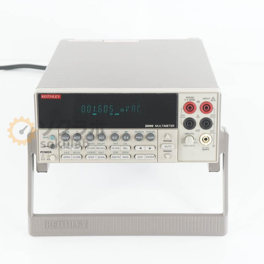 [JB]USED 保証なし KEITHLEY 2000 DMM DIGITAL MULTIMETER デジタルマルチメーター マルチメーター ...
