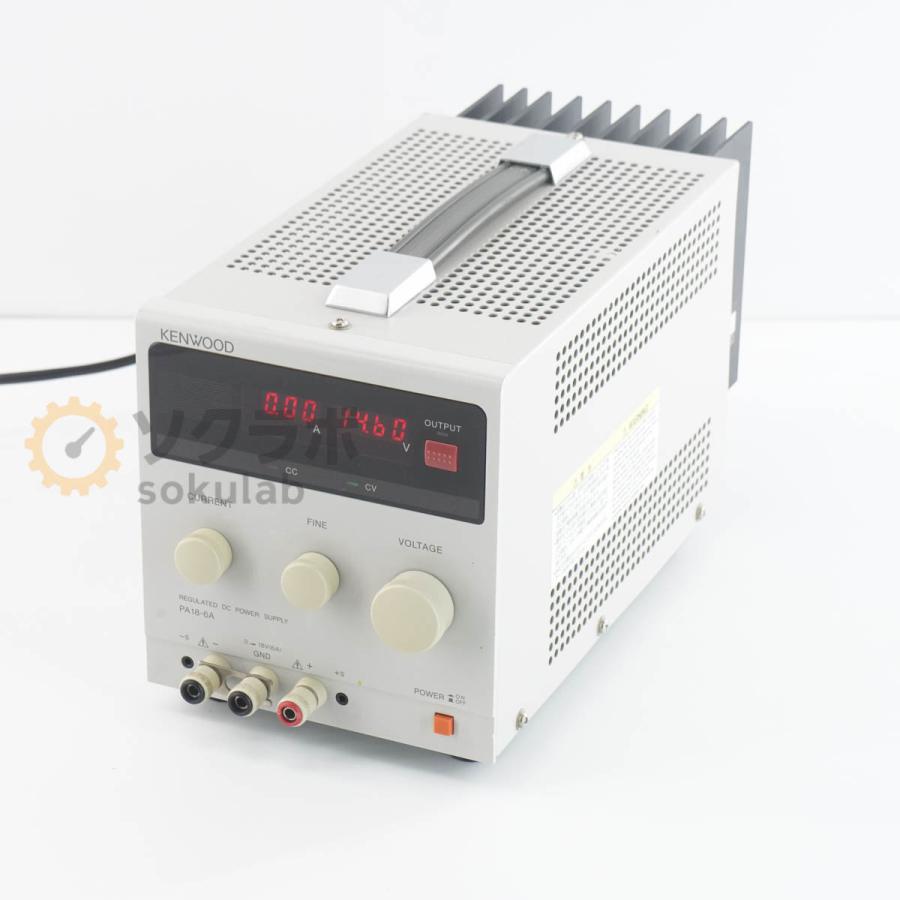 DW]USED 8日保証 3台入荷 KENWOOD PA18-6A PA-A REGULATED DC POWER