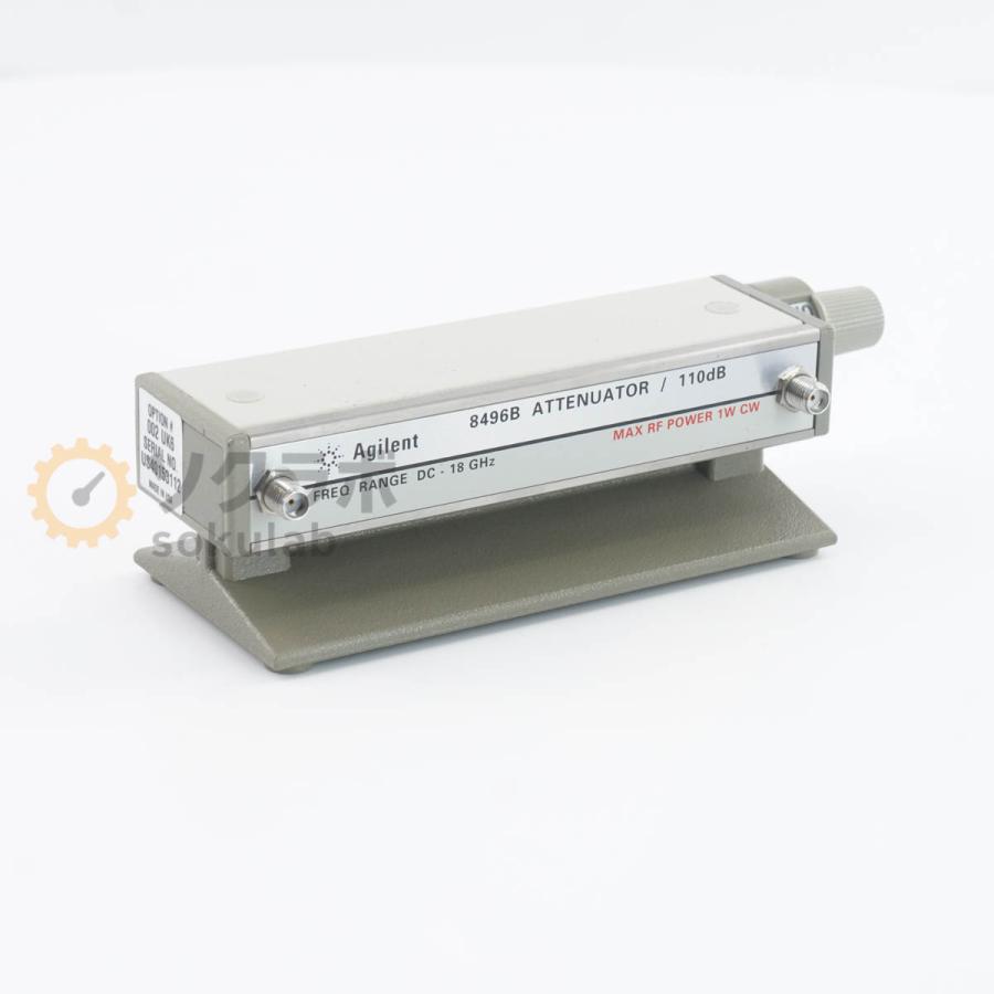 [DW]USED 8日保証 Agilent 8496B ATTENUATOR アッテネーター 減衰器 OPT 002 UK6 110dB DC ...
