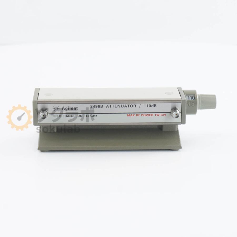 [DW]USED 8日保証 Agilent 8496B ATTENUATOR アッテネーター 減衰器 OPT 002 UK6 110dB DC ...