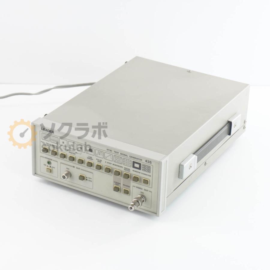 その他 NTSC TEST SIGNAL GENERATOR 435 DW]USED 8日保証 LEADER 435 NTSC TEST SIGNAL GENERATOR NTSCテスト