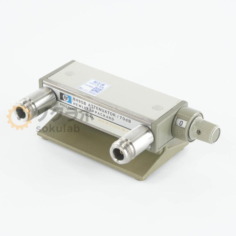 [DW]USED 8日保証 hp 8495B ATTENUATOR アッテネーター 減衰器 OPT 001 DC-18GHz 70dB ...