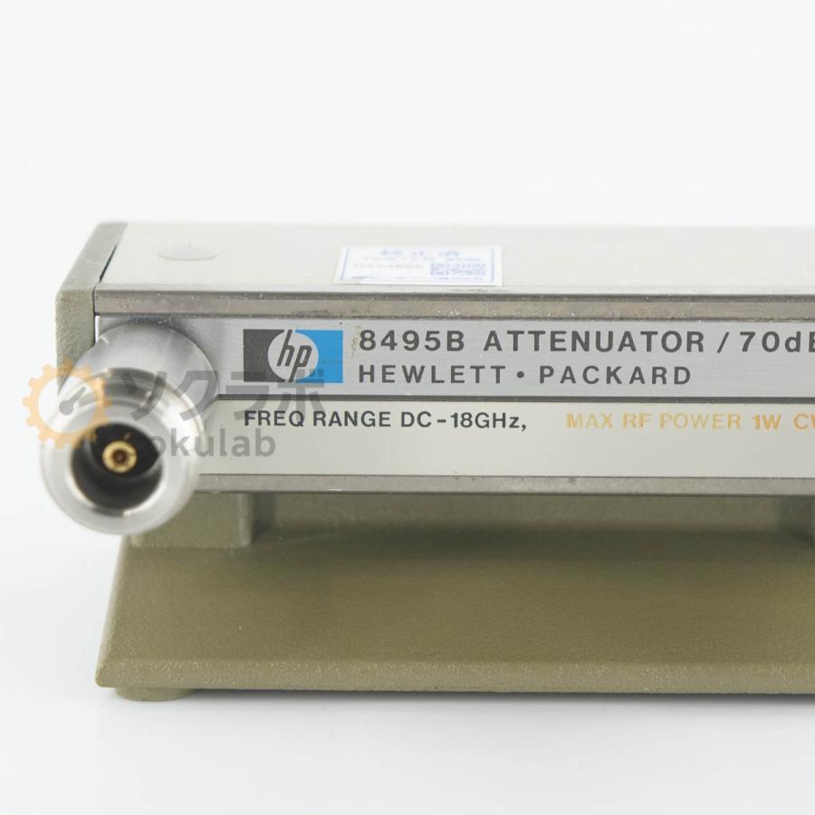 [DW]USED 8日保証 hp 8495B ATTENUATOR アッテネーター 減衰器 OPT 001 DC-18GHz 70dB ...
