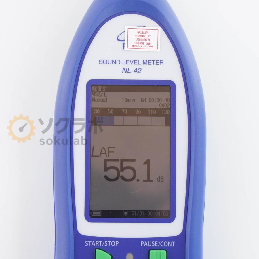 JB]USED 保証なし RION NL-42EX NL-42 SOUND LEVEL METER 普通騒音計