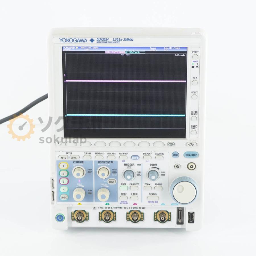 [DW]USED 8日保証 校正2026年9月まで有効 YOKOGAWA DLM2024 710110-M-HJ/B5/M1/P4/C11 ...