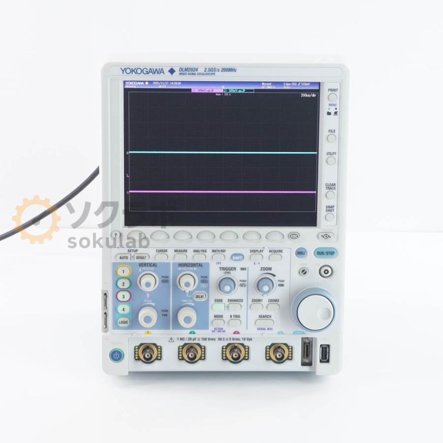 [DW]USED 8日保証 校正2026年9月まで有効 YOKOGAWA DLM2024 710110-M-HJ/B5/M1/P4/C11 ...