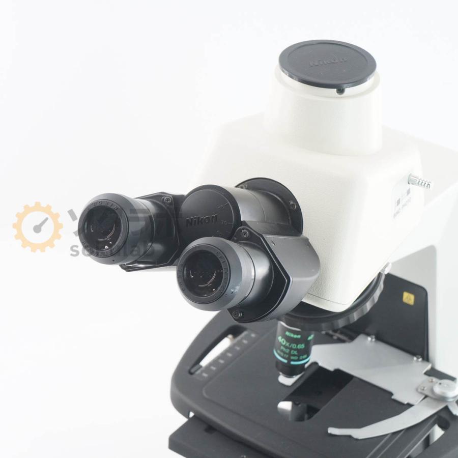 [DW]USED 8日保証 NIKON ECLIPSE E200 Microscope 顕微鏡 CFI10×/20 10×/0.25 40× ...