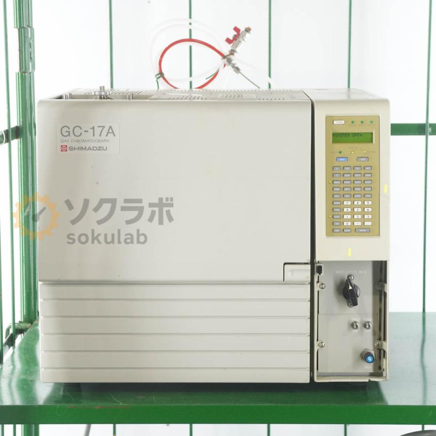 [JB]USED 保証なし SHIMADZU GC-17A Ver.3 GC-17AAFW/PTV GAS CHROMATOGRAPH ガス ...