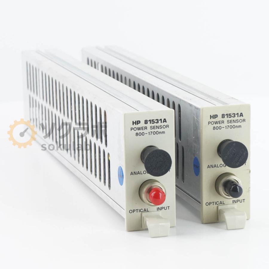 [DW]USED 8日保証 2台セット hp 81531A POWER SENSOR MODULE パワーセンサーモジュール 800 ...