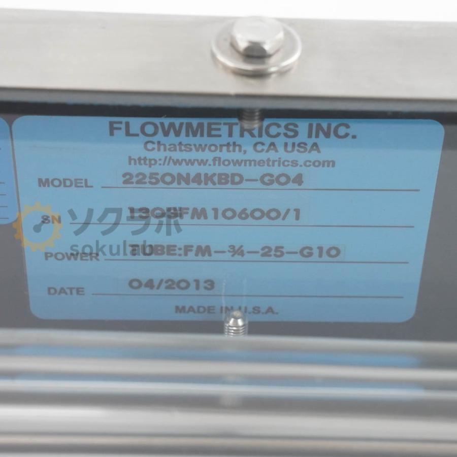 [DW]USED 8日保証 FLOWMETRICS 2250N4KBD-G04 Flowmeter 流量計 フローメーター Parker ...