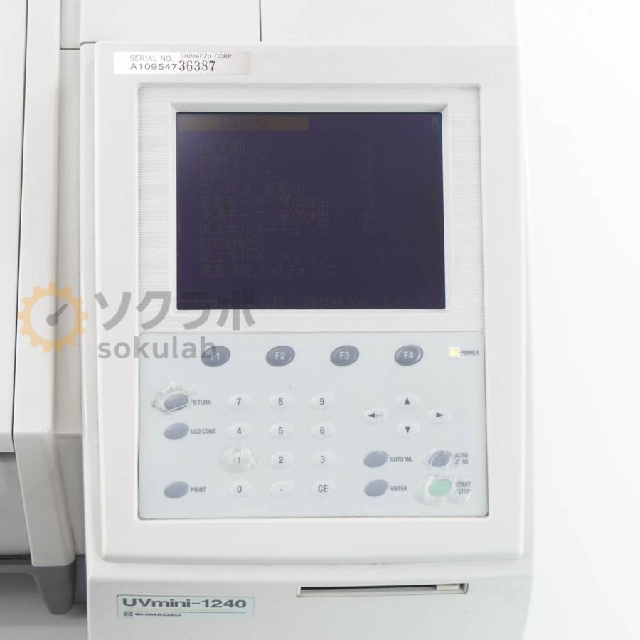 JB]USED 保証なし SHIMADZU UVmini-1240 UV-VIS SPECTROPHOTOMETER
