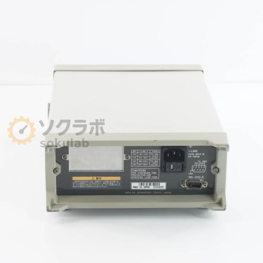 JB]USED 保証なし ADVANTEST R6441A DMM DIGITAL MULTIMETER デジタル
