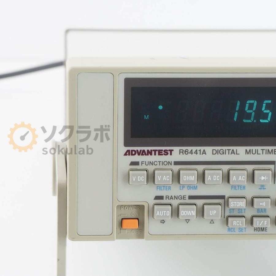 その他 ADVANTEST R6871E 6-1/2 DMM ADVANTEST R6871E 6-1/2 DMM【公式
