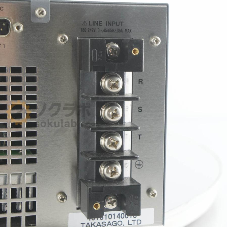 DW]USED 8日保証 TAKASAGO HX0500-12M2F 0-500V/0-12A 6kW 三相200V