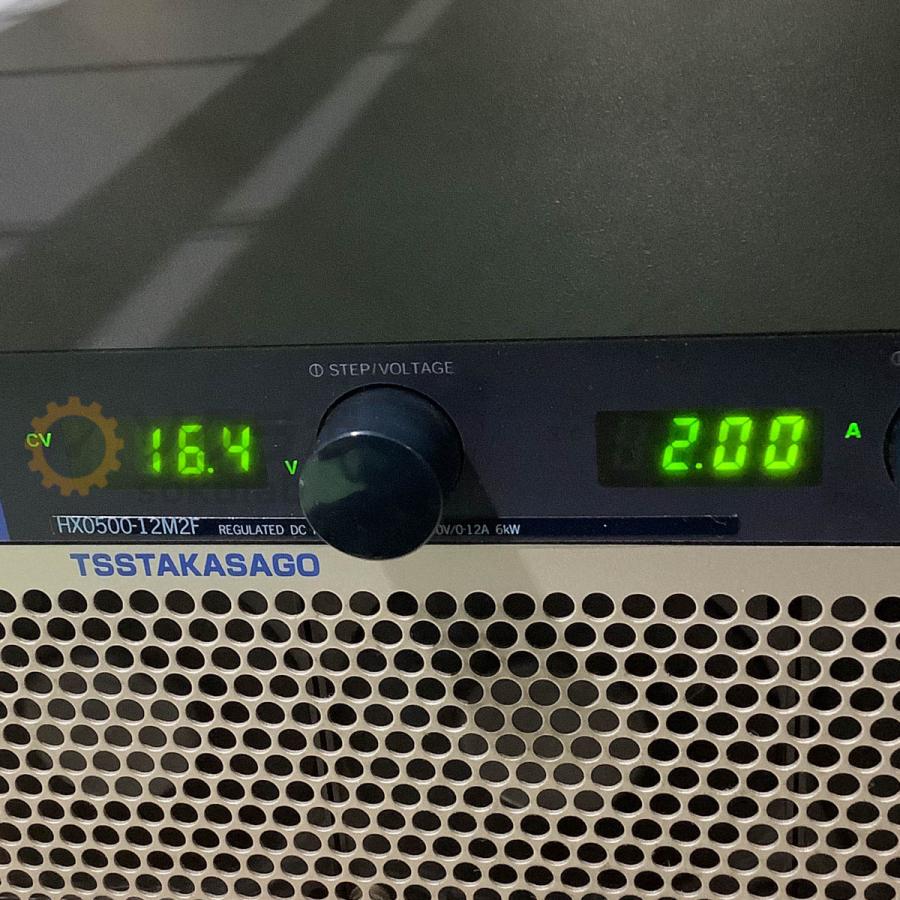 DW]USED 8日保証 TAKASAGO HX0500-12M2F 0-500V/0-12A 6kW 三相200V