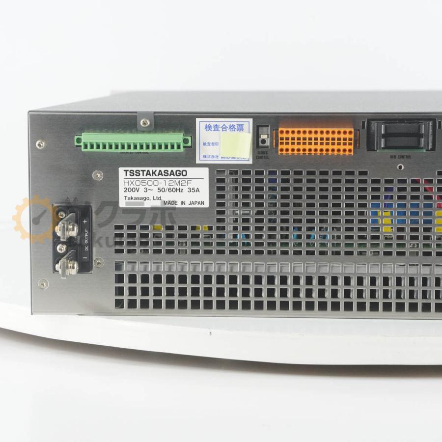 DW]USED 8日保証 TAKASAGO HX0500-12M2F 0-500V/0-12A 6kW 三相200V