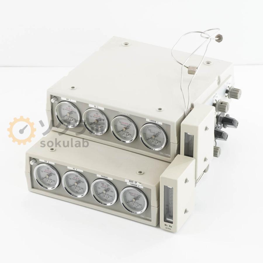 [DW]USED 8日保証 SHIMADZU CFC-14PM Flow Controller for GC Gas Chromatograph 島津製作所 フローコントローラー ガスクロマトグラフ用 [07902-0106] |  | 01