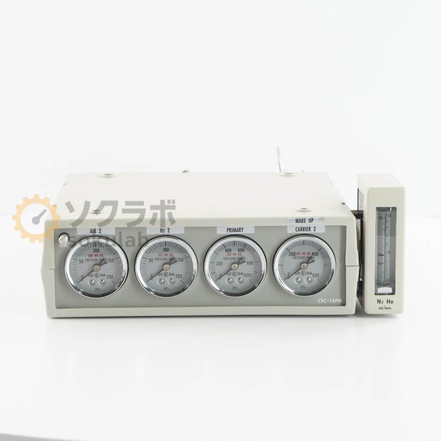 [DW]USED 8日保証 SHIMADZU CFC-14PM Flow Controller for GC Gas Chromatograph 島津製作所 フローコントローラー ガスクロマトグラフ用 [07902-0106] |  | 03