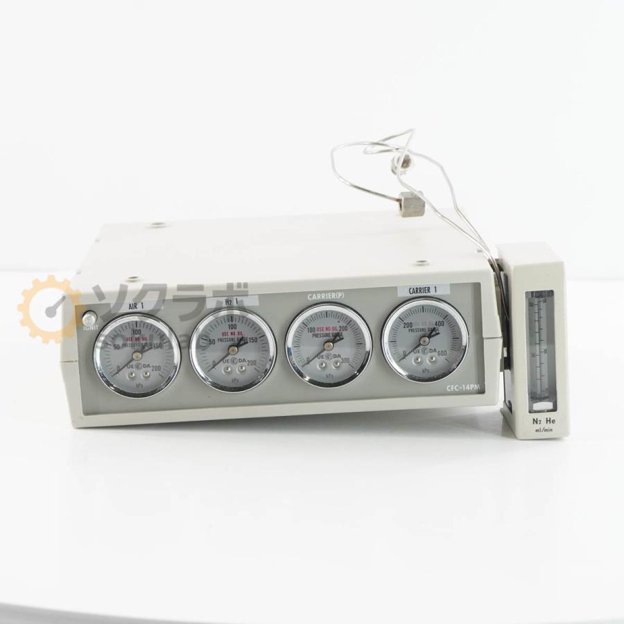 [DW]USED 8日保証 SHIMADZU CFC-14PM Flow Controller for GC Gas Chromatograph 島津製作所 フローコントローラー ガスクロマトグラフ用 [07902-0106] |  | 05