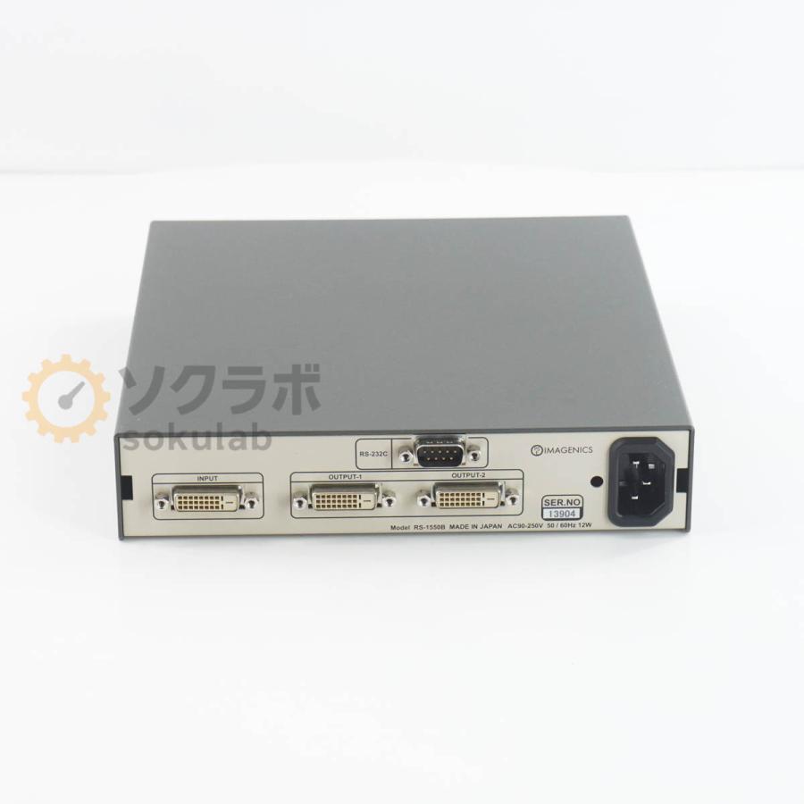IMAGENICS RS-1550B HDCP対応 シンクロナイザー ② HDCP対応DVI