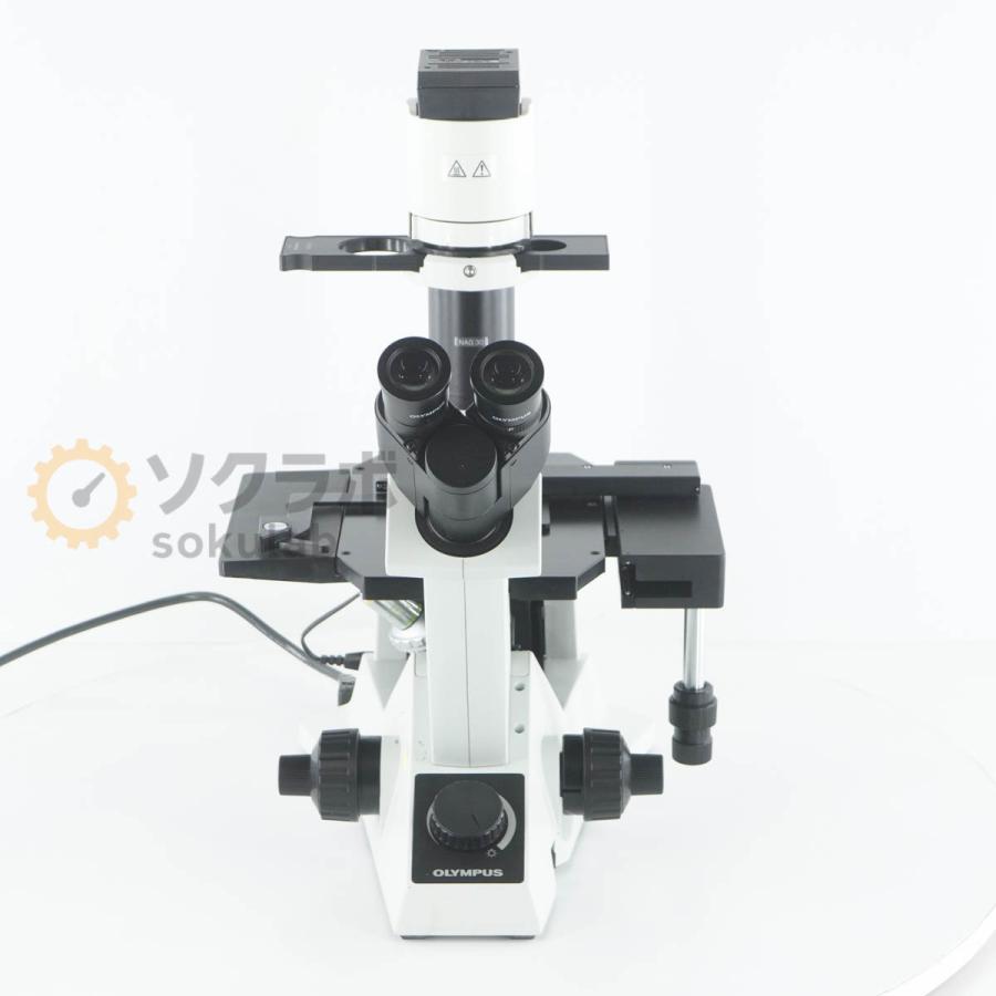 [DW]USED 8日保証 OLYMPUS CKX31SF CKX31 Microscope 倒立顕微鏡 10×/20 UPlanFL N 4 ...