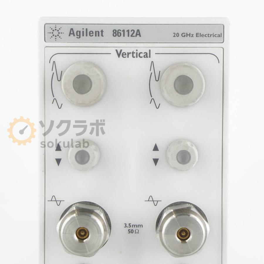 [DW]USED 8日保証 Agilent 86112A 20GHz Dual Channel Electrical Module ...