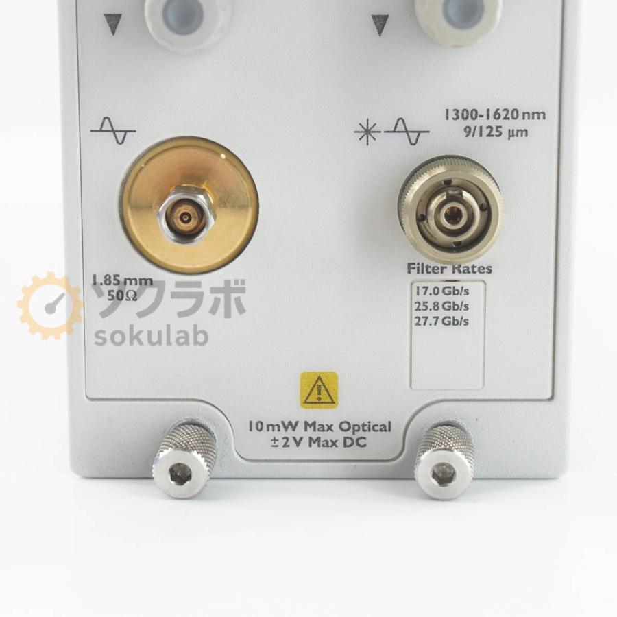 [DW]USED 8日保証 Agilent 86116C ATO-70590 80GHz Electrical 40GHz Optical ...