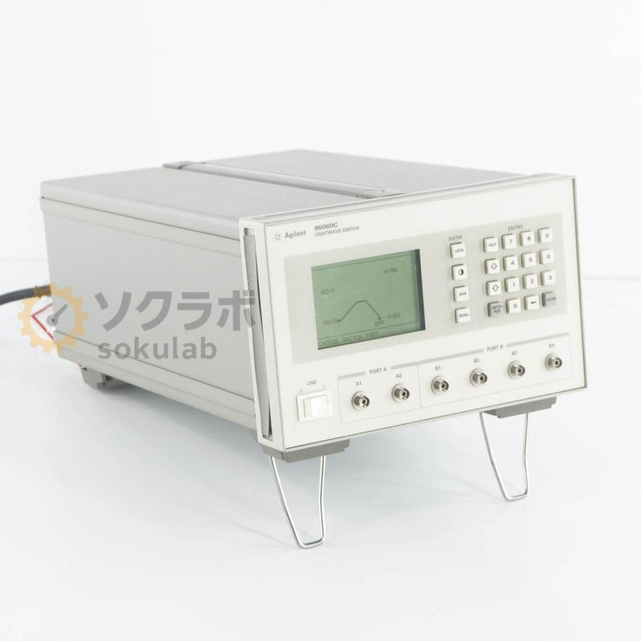 [DW]USED 8日保証 Agilent 86060C LIGHTWAVE SWITCH 光スイッチ OPT 002 012 050 109 ...