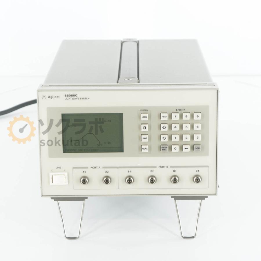 [DW]USED 8日保証 Agilent 86060C LIGHTWAVE SWITCH 光スイッチ OPT 002 012 050 109 ...