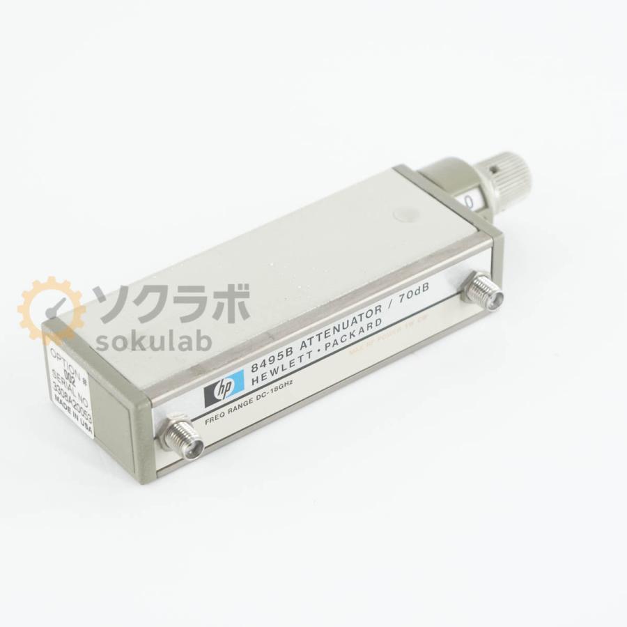 [DW]USED 8日保証 hp 8495B ATTENUATOR アッテネーター 減衰器 OPT 002 70dB DC-18GHz ...