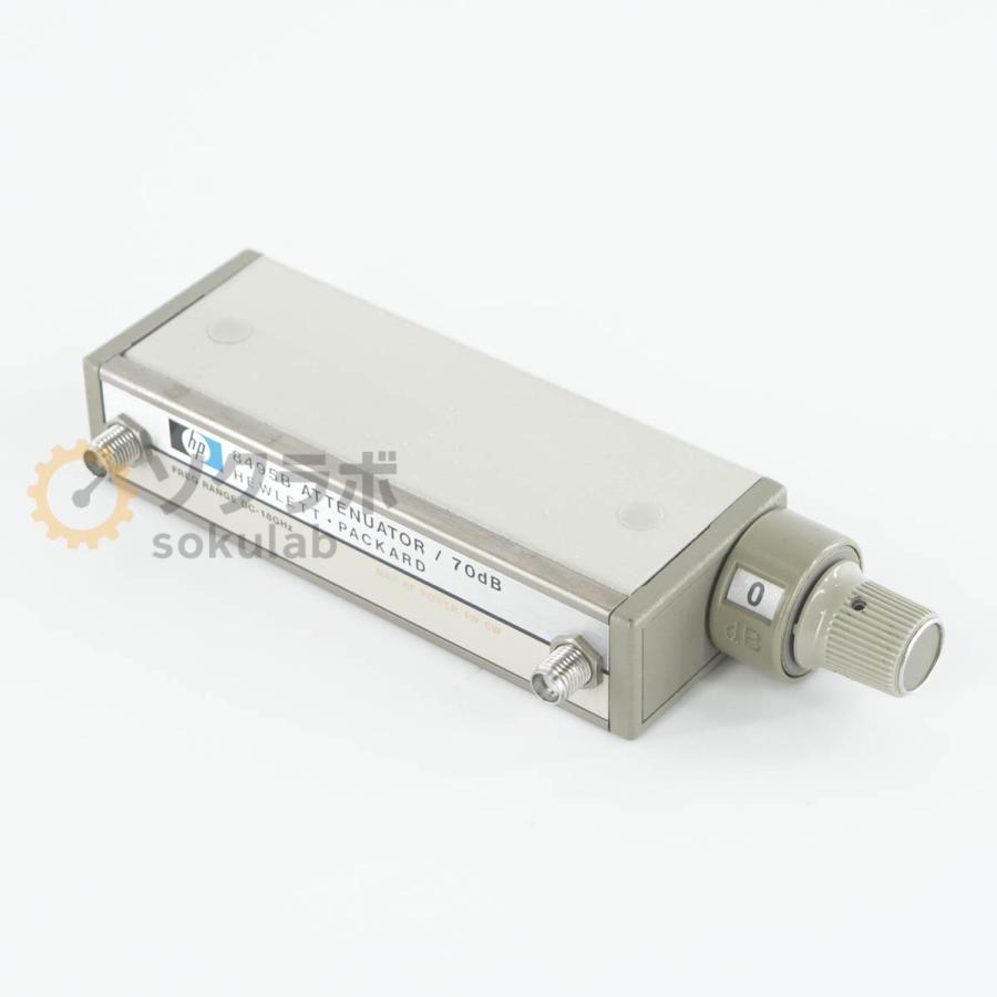 [DW]USED 8日保証 hp 8495B ATTENUATOR アッテネーター 減衰器 OPT 002 70dB DC-18GHz ...
