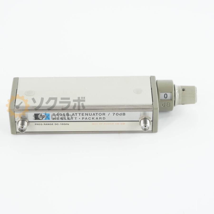 [DW]USED 8日保証 hp 8495B ATTENUATOR アッテネーター 減衰器 OPT 002 70dB DC-18GHz ...