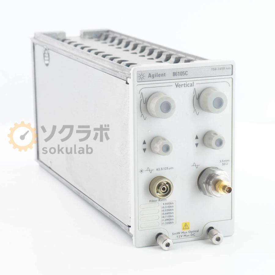 [DW]USED 8日保証 Agilent 86105C ATO-35665 Optical/Electrical Sampling ...