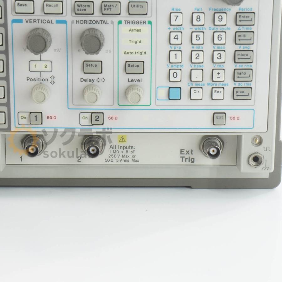 [JB]USED 保証なし hp 54520C OSCILLOSCOPE オシロスコープ 500MHz 1GSa/s-500MSa/s 電源コード [07918-0100] |  | 12