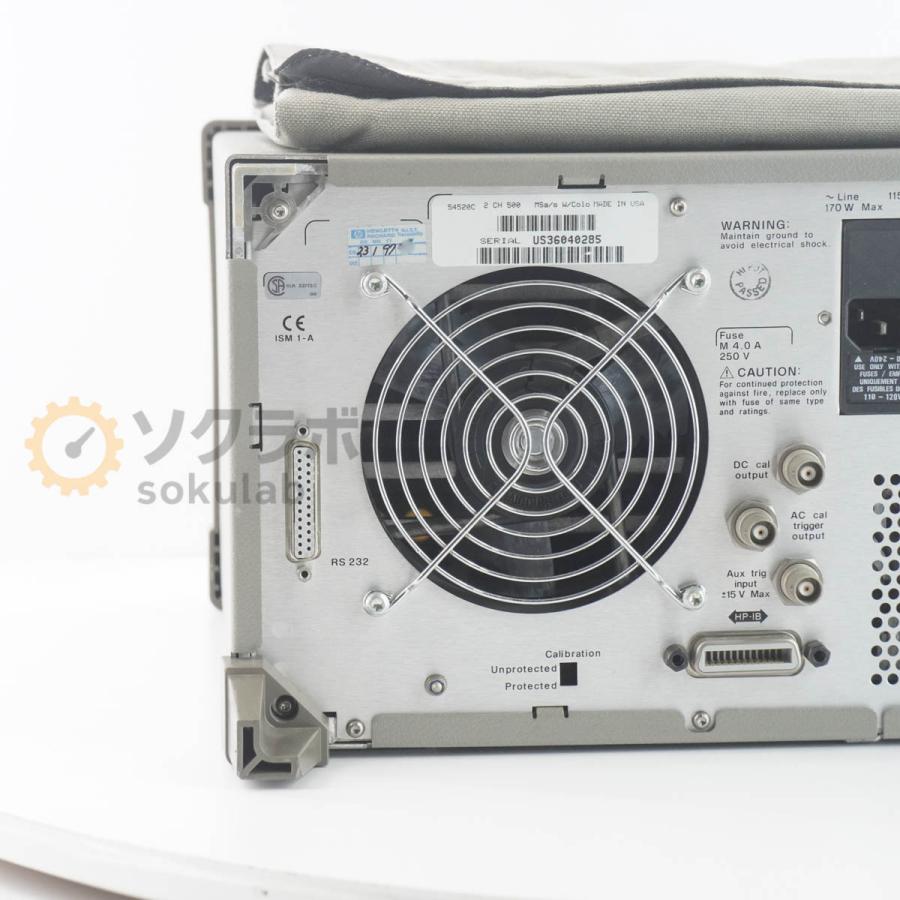 [JB]USED 保証なし hp 54520C OSCILLOSCOPE オシロスコープ 500MHz 1GSa/s-500MSa/s 電源コード [07918-0100] |  | 14