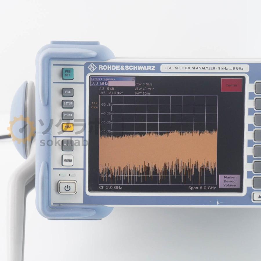 [JB]USED 保証なし Rohde & Schwarz FSL6 FSL 1300.2502K06 SPECTRUM ANALYZER ...
